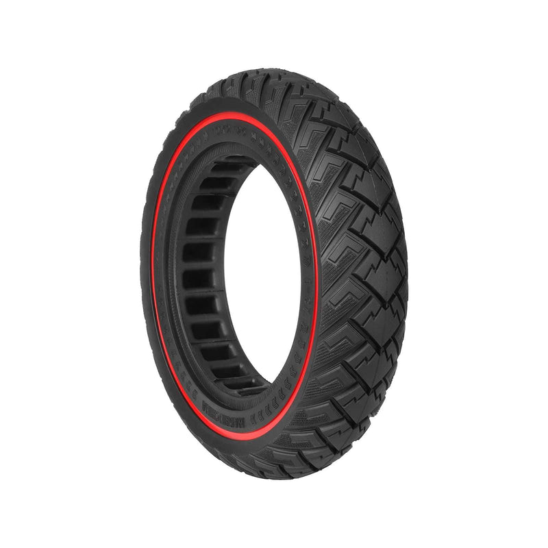 Cargue la imagen en el visor de la galería, 10x2.125 Off-Road Solid Tire 10 Inch with Red Circle (ID 141mm) for Xiaomi M365 Pro Pro2 1S and HX X6 X7 X8 | ULIP
