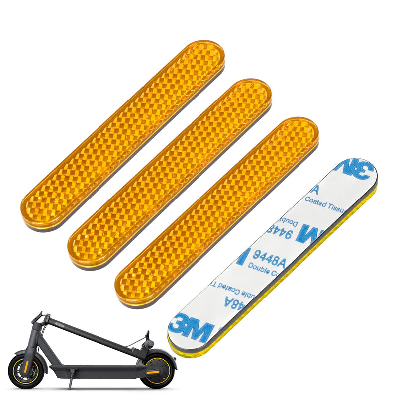 Cargue la imagen en el visor de la galería, Ulip waterproof reflective stickers for Segway Ninebot Max G30 electric scooter, safety body stickers with increased visibility.