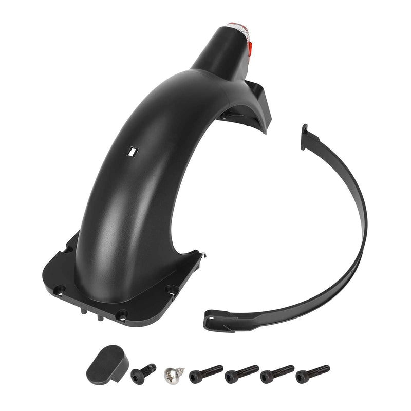 Загрузить изображение в просмотрщик галереи, Ulip store scooter part kit with rear fender, LED hook, screw, and taillight for Segway Ninebot Max G30D electric scooter.