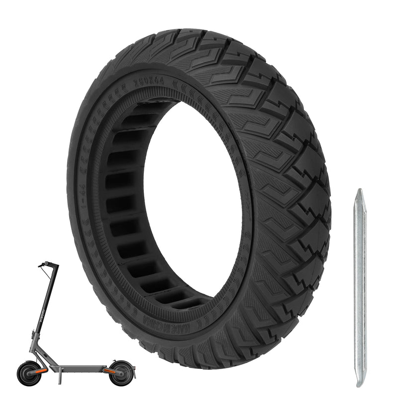 Загрузить изображение в просмотрщик галереи, Ulip 250*64 solid scooter front and rear wheels for Xiaomi 4 Ultra, replacement accessories, durable rubber tires.
