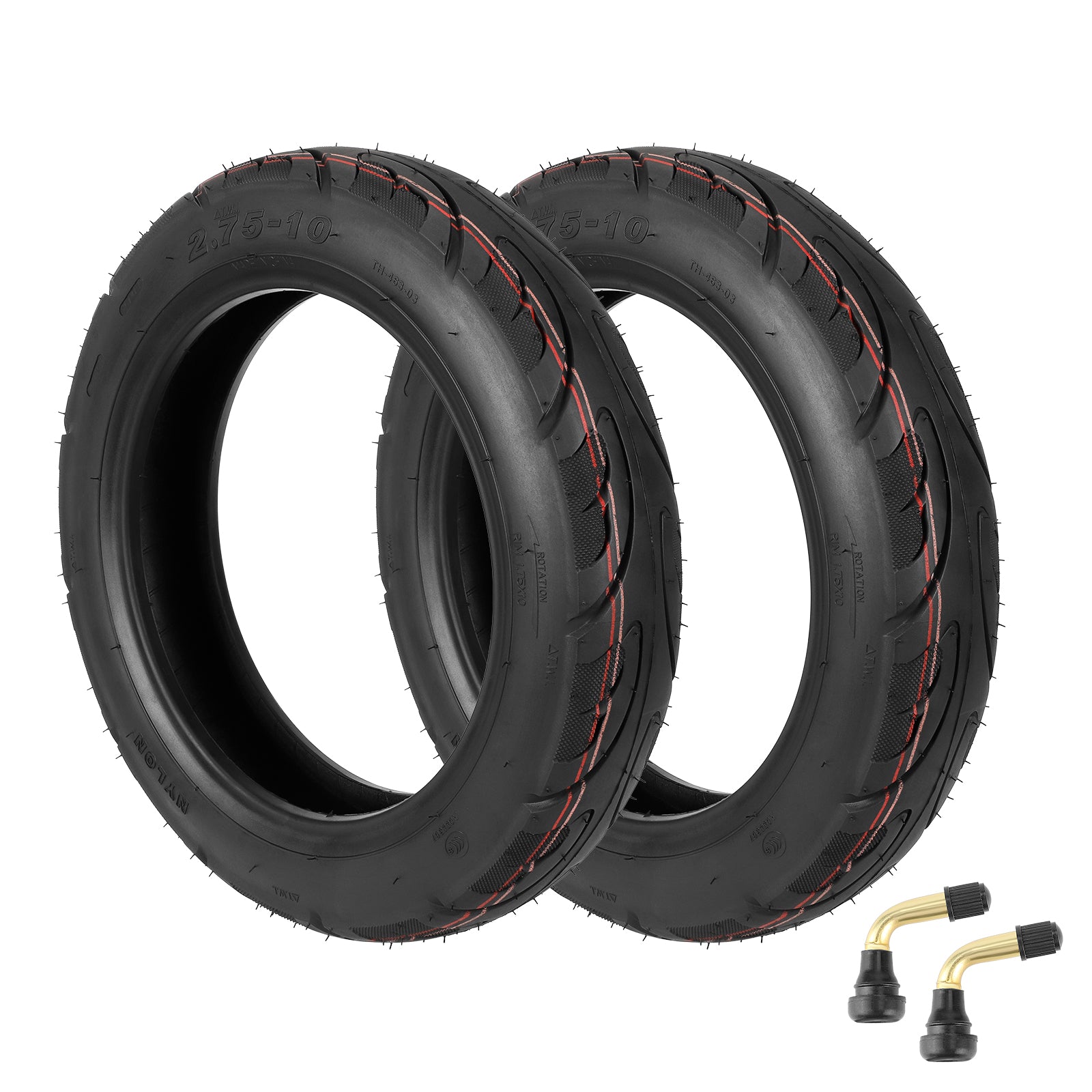 Ulip 10x2.75-6.5 Tubeless Tire 10 Inch Off-Road Tire Electric