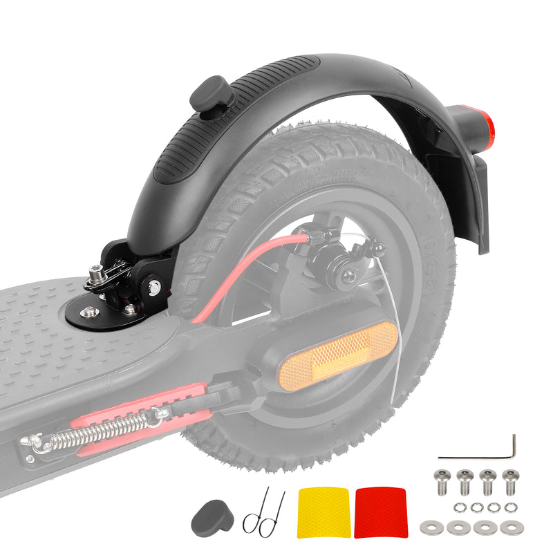 Cargue la imagen en el visor de la galería, ulip Scooter Rear Fender with tail light brake Scooter Replacement Accessory Compatible with Xiaomi M365 Pro Pro 2 1S MI3 Scooter with Screws Grey