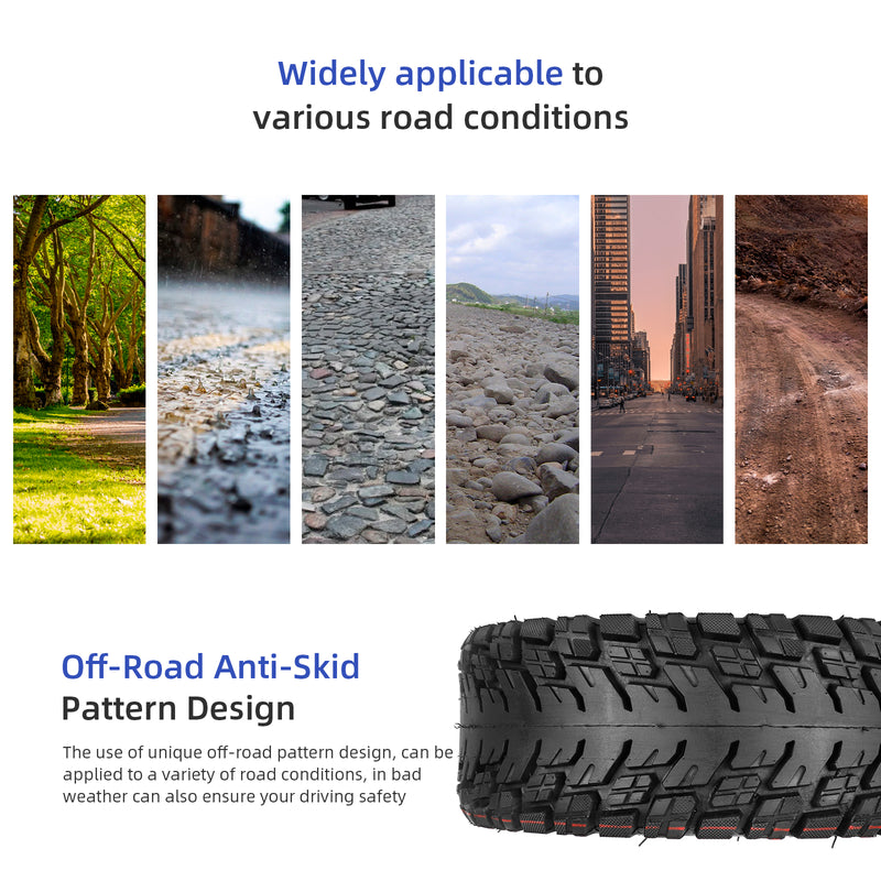 갤러리 뷰어에 이미지 로드, ulip (2 Pack) 90/65-6.5 Vacuum Tire 11 Inch  with Built-in Live Glue Repairable for Dualtron Zero 11X Kaabo Scooter Fits Most 38cc, 47cc, and 49cc Mini Pocket Bikes MTA1/MTA2, GP-RSR, and More