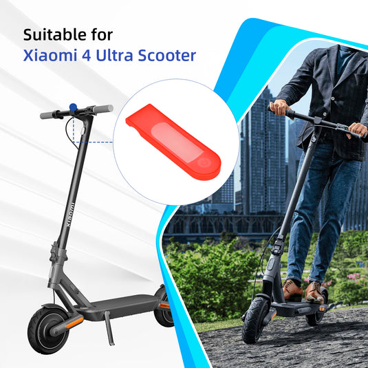ulip 1PCS Waterproof Dashboard Cover Shell Silicone Protective Case Accessories for  Xiaomi 4 Ultra Electric Scooter