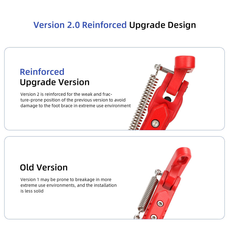 Load image into Gallery viewer, Ulip electric scooter kickstand replacement support feet for Gotrax G4, Hiboy S2 Pro, Xiaomi M365, and more, adjustable and durable.