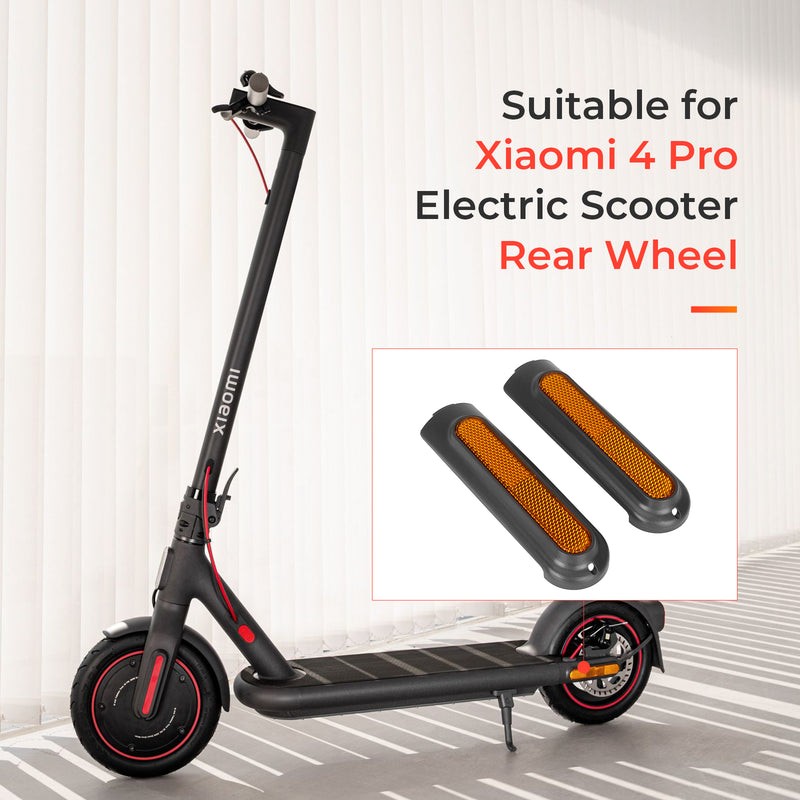 Load image into Gallery viewer, Ulip Scooter Reflective Decorative Side Cover Scooter Accessories Rear Wheel Side Cover Modification Set Scooter Part for Xiaomi 4 pro scooter