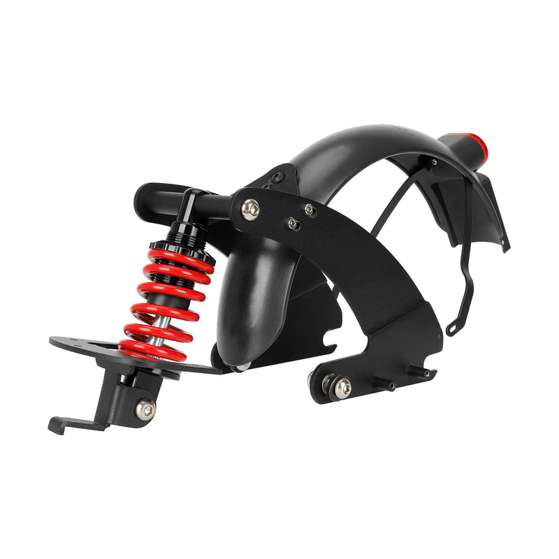 Laden Sie das Bild in Galerie -Viewer, Ulip rear suspension upgrade kit with shock absorber, fender, and large taillight for Kuickwheel S1-C electric scooter.