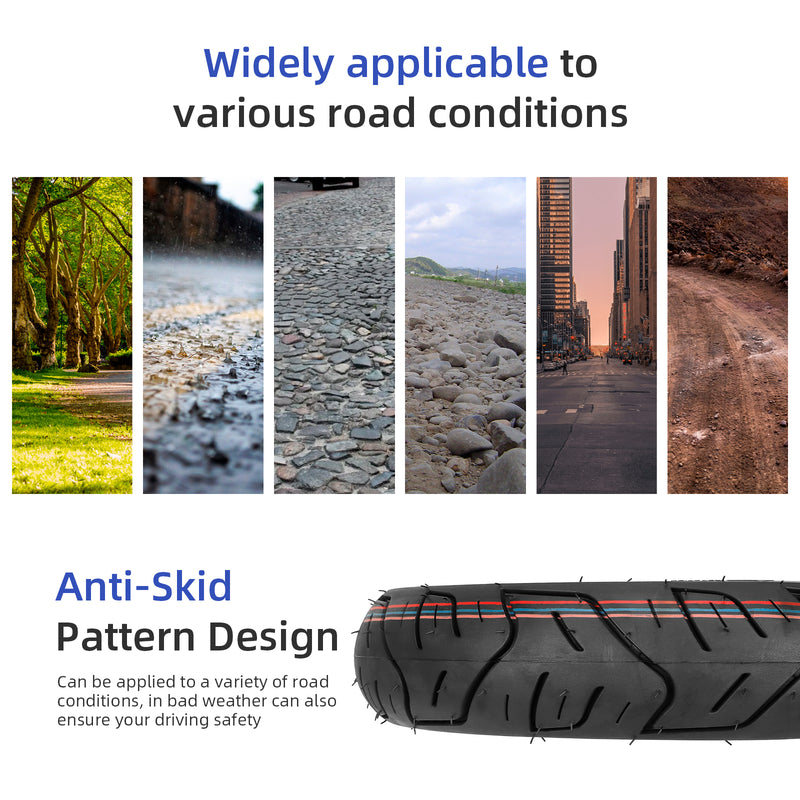 Load image into Gallery viewer, ulip 3.00-10 tubeless tire with PVR50 valve for Mini Trail Bike Off Road Dirt Bike Motocross Pit bike 49cc 50cc