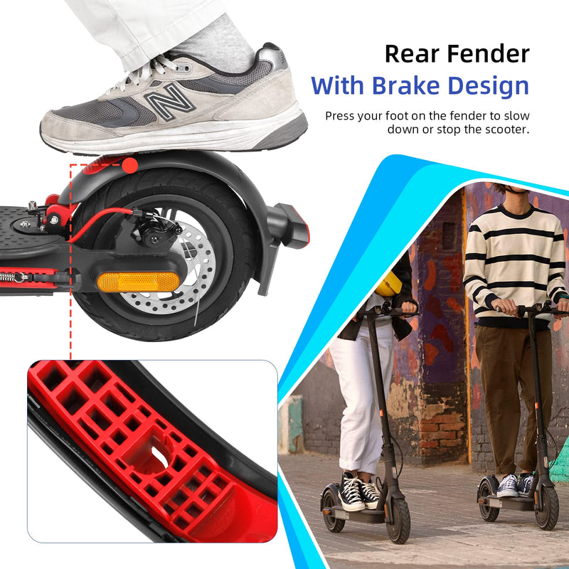 Загрузить изображение в просмотрщик галереи, Ulip Superior Rear Fender with aluminum, brake, and turn signal tail light for Xiaomi M365 Pro scooters, rear mudguard accessory.