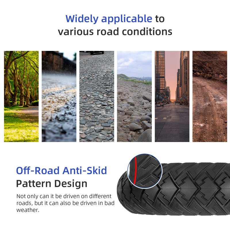 Load image into Gallery viewer, ulip 250*64 Solid Tire Front Rear Wheels Scooter Replacement Accessories for xiaomi 4 Ultra scooter