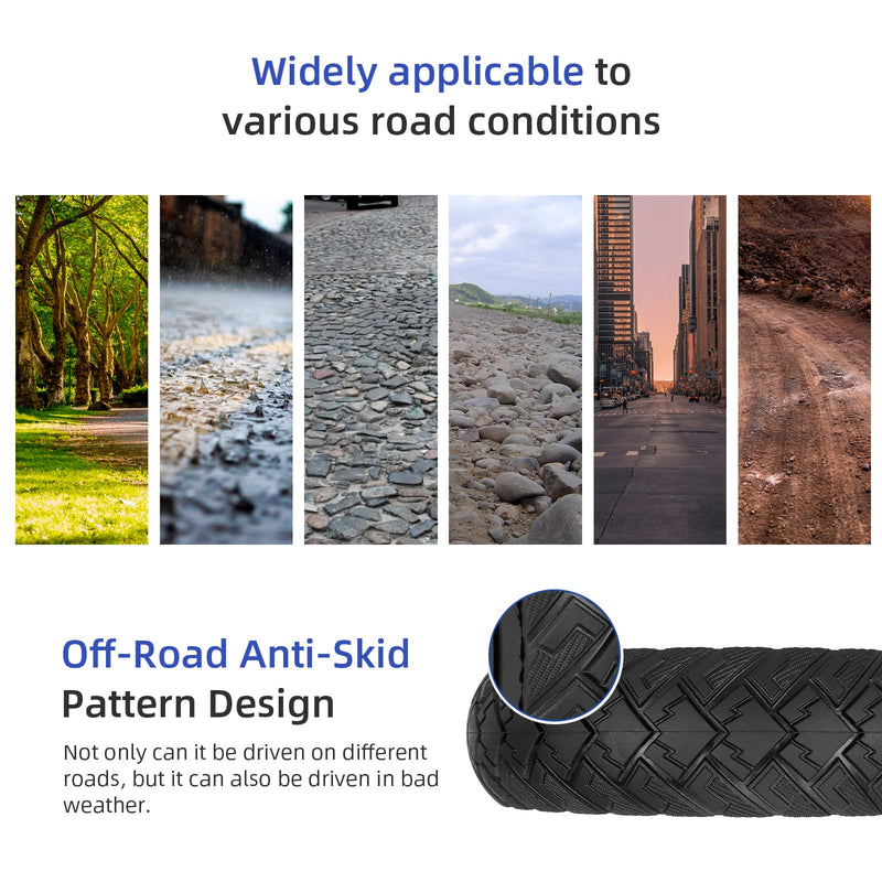 Загрузить изображение в просмотрщик галереи, Ulip 200 x 50 solid scooter tire for Razor E100 E125 E150 E175 E200 E200S E225 electric scooters and dune buggies.