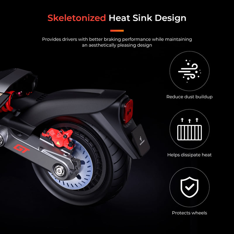 Загрузить изображение в просмотрщик галереи, Ulip scooter disc brake rotor, 140mm stainless steel with 6 holes, for Segway Ninebot GT1 GT2 electric scooter replacement part