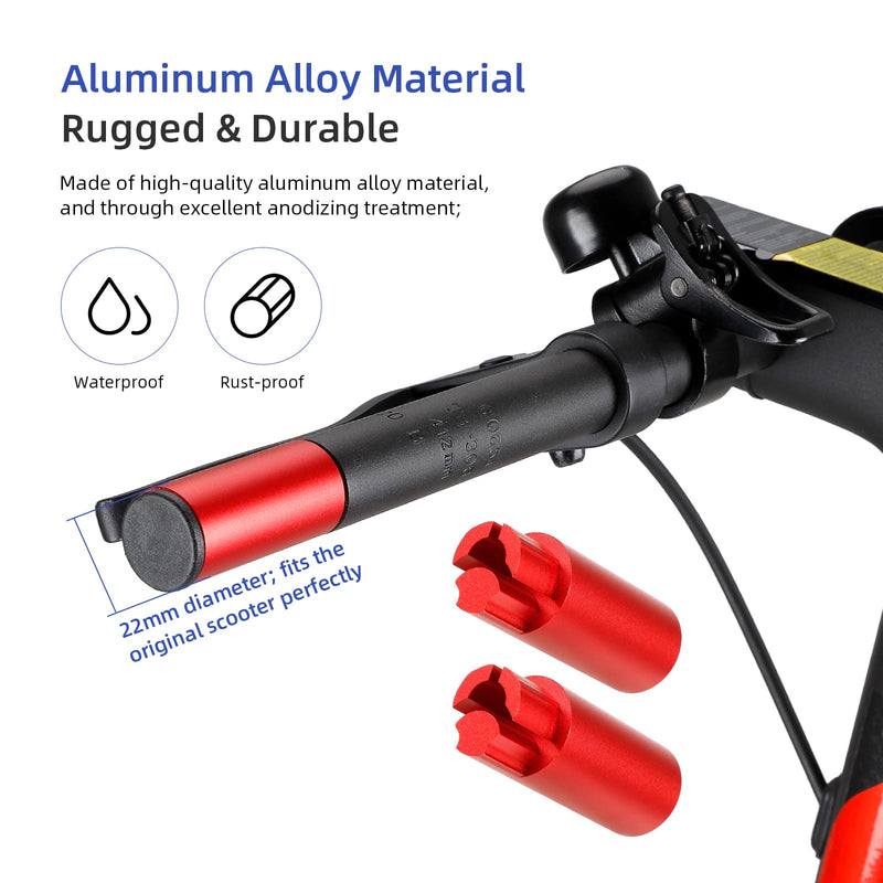 Загрузить изображение в просмотрщик галереи, Ulip Xiaomi handlebar extender with silicone handle cover for Xiaomi M365 Pro, Ninebot ES series scooters, scooter accessories.