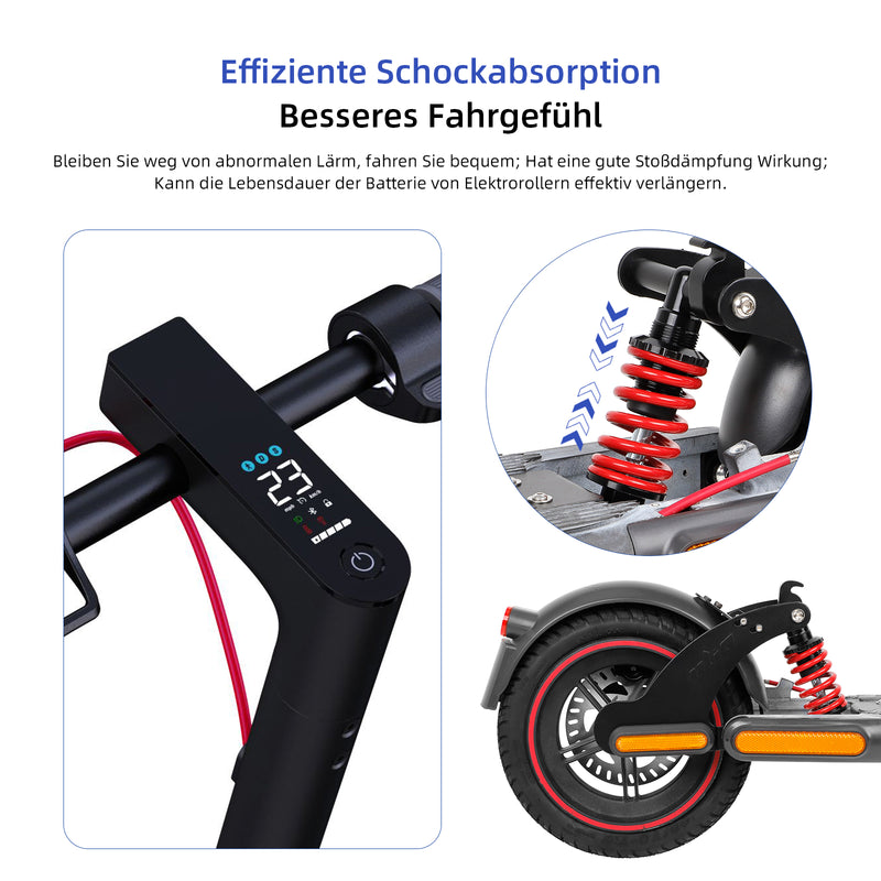 Load image into Gallery viewer, ulip Rear Suspension Upgrade Kit Shock Absorber for Xiaomi Electric Scooter 4 Pro with Rear Fender and Large Taillight