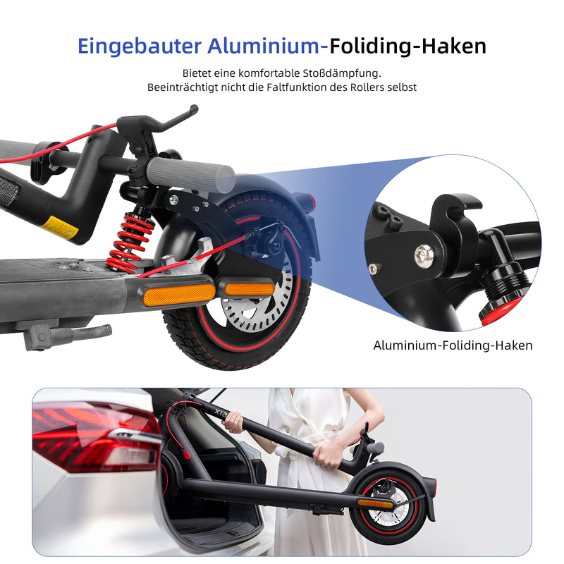 Load image into Gallery viewer, ulip Rear Suspension Upgrade Kit Shock Absorber for Xiaomi Electric Scooter 4 Pro with Rear Fender and Large Taillight