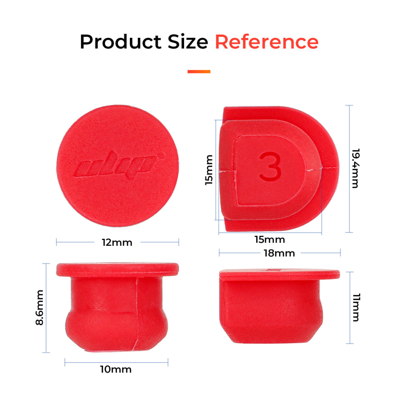 Load image into Gallery viewer, ulip 2 PCS Scooter Hubcap Rubber Plugs Solid tire wheel air hole plug Front and Rear Wheel Accessories for Segway Ninebot Max G30 G30D G30LP
