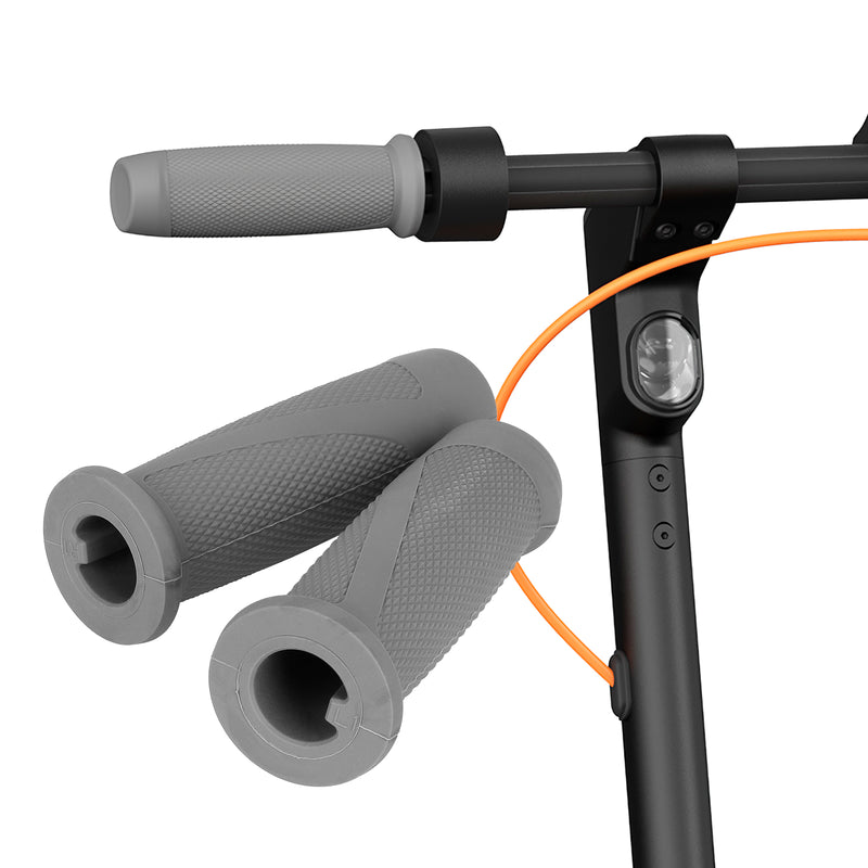 Load image into Gallery viewer, ulip Handlebar Grip Gray Handle Bar Grip Replacement Handle Grips Accessories for Segway Ninebot F30 F40 Electric Scooter