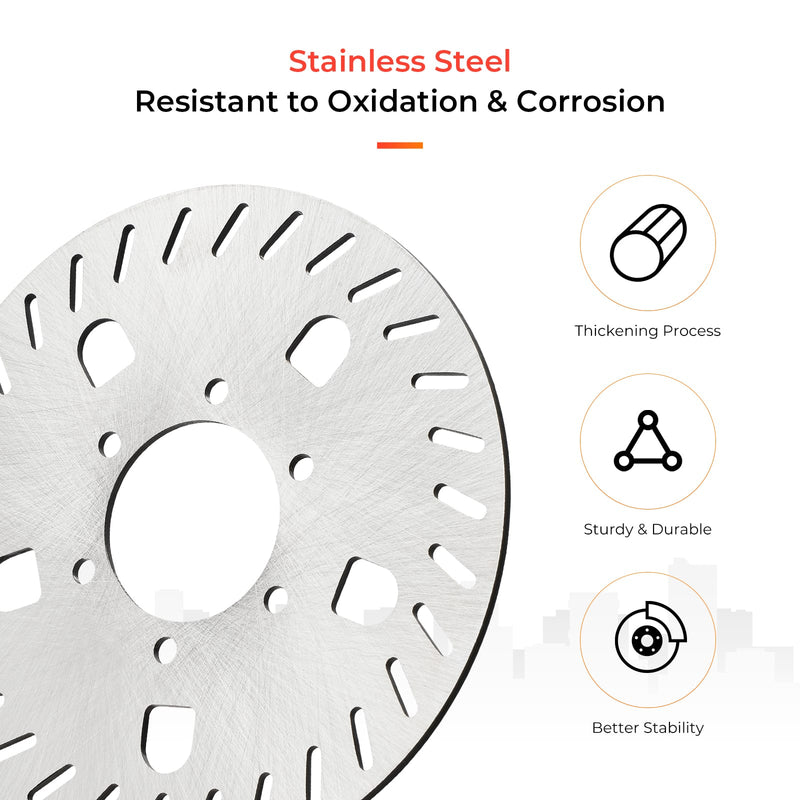 Загрузить изображение в просмотрщик галереи, Ulip scooter disc brake rotor, 140mm stainless steel with 6 holes, compatible with Segway Ninebot GT1 GT2 electric scooter.