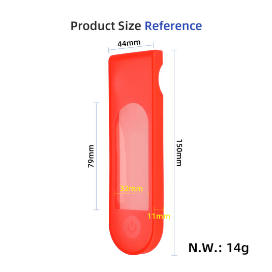 ulip 1PCS Waterproof Dashboard Cover Shell Silicone Protective Case Accessories for  Xiaomi 4 Ultra Electric Scooter