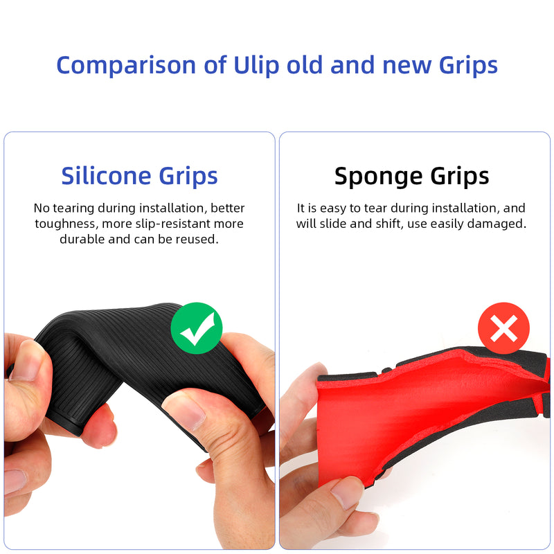 Load image into Gallery viewer, Ulip Xiaomi handlebar extender with silicone handle cover is suitable for Xiaomi M365 Pro Pro2 1S MI3 and Segway Ninebot ES1 ES2 ES3 ES4 E22 E25 E45 scooter