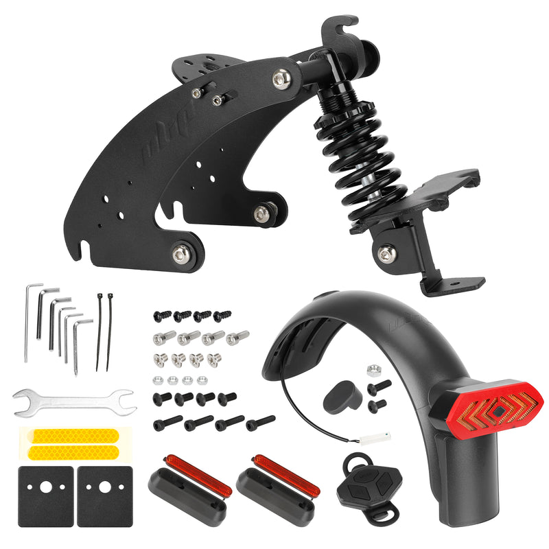 갤러리 뷰어에 이미지 로드, ulip Rear Suspension Upgrade Kit Shock Absorber for Segway Ninebot Max G30 G30LP G30E Electric Scooters with Rear Fender and turning signal Taillight