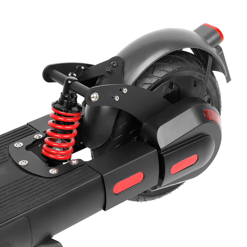 Laden Sie das Bild in Galerie -Viewer, Ulip rear suspension upgrade kit with shock absorber, rear fender, and large taillight for Kuickwheel S1-C electric scooter.