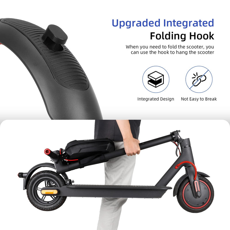 Загрузить изображение в просмотрщик галереи, Ulip Superior rear fender for Xiaomi M365 Pro scooters, aluminum tail light with brake and turn signal, rear mudguard accessory