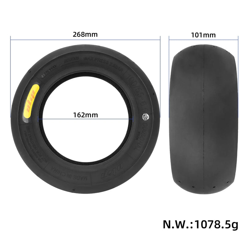 Chargez l'image dans la visionneuse de la galerie, 100/55-6.5 (11 Inch) Full Slick Racing Tubeless Tire for Dualtron Ultra2 / Thunder II | ULIP