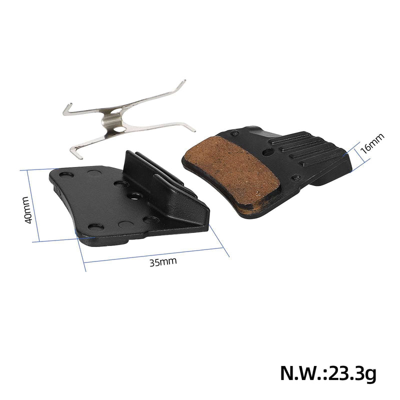갤러리 뷰어에 이미지 로드, 4-Piston Metal Ceramic Cooling Brake Pads for Shimano SLX XT XTR | ULIP