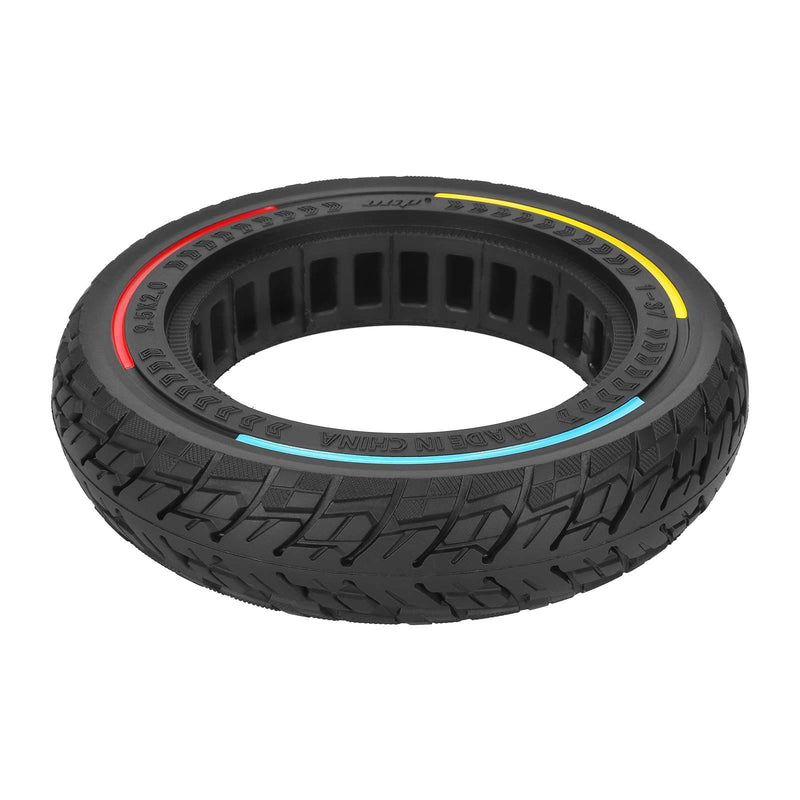 Cargue la imagen en el visor de la galería, 9.5 Inch 9.5x2.0 (9.2x2) Honeycomb Solid Tire with Tri-Color Rim Puncture-Proof for Xiaomi M365 | ULIP