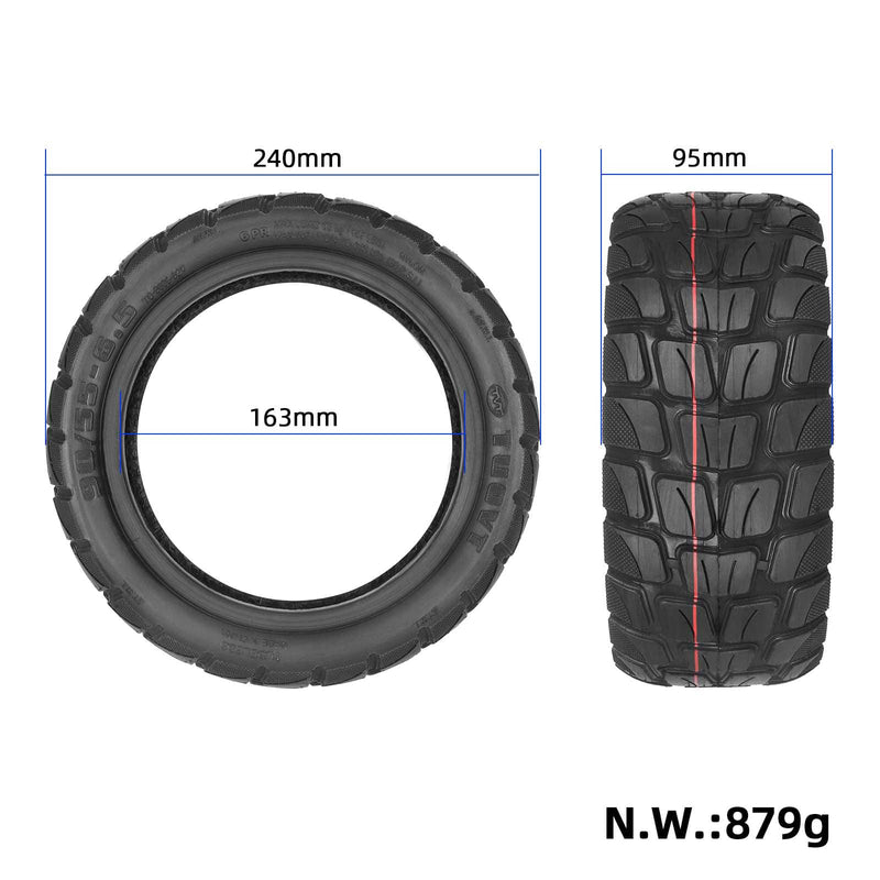 Laden Sie das Bild in Galerie -Viewer, 90/55-6.5 Off-Road Tubeless Tire 11 Inch Vacuum Tyre for Dualtron Thunder and Ultra | ULIP