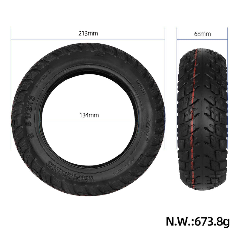 Chargez l'image dans la visionneuse de la galerie, 8.5 Inch 8.5x3.0 Self-Healing Off-Road Tubeless Tire with Valve for Kukirin G2 Pro Zero 8 9 Pro | ULIP