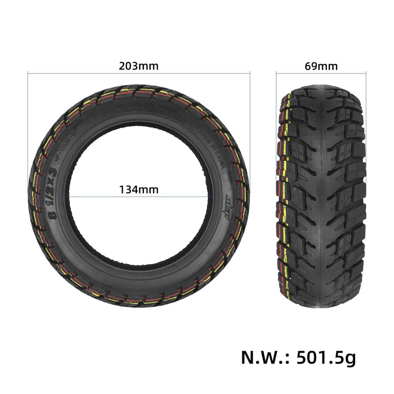 Laden Sie das Bild in Galerie -Viewer, 8.5 Inch 8.5x3.0 Off-Road Tubeless Tire for Kukirin G2 Pro VSETT 8/9 Zero 8/9 | ULIP