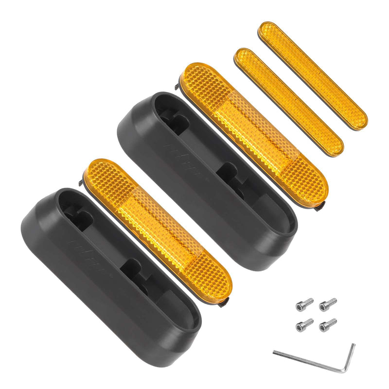 Cargue la imagen en el visor de la galería, Rear Fork Decorative Cover with Reflector Strip Kit for Segway Ninebot Max G30 / G30D | ULIP