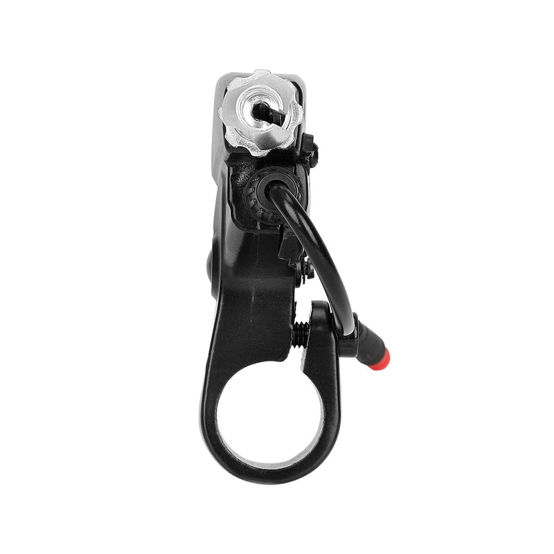 Загрузить изображение в просмотрщик галереи, Ulip store electric scooter brake handle compatible with KUGOO M4, close-up view showing the black brake lever and grip.