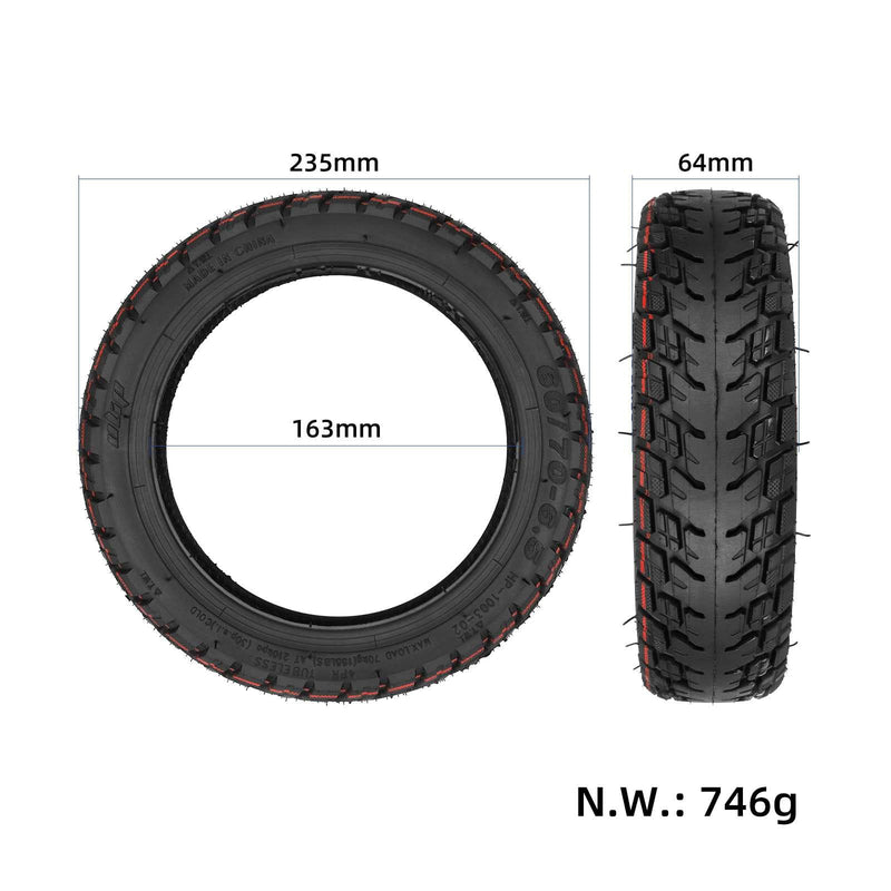 Laden Sie das Bild in Galerie -Viewer, 60/70-6.5 Self-Repairing Off-Road Tubeless Tire 10 Inch with Gel for Segway Ninebot Max G30 G30D G30P G30LP | ULIP