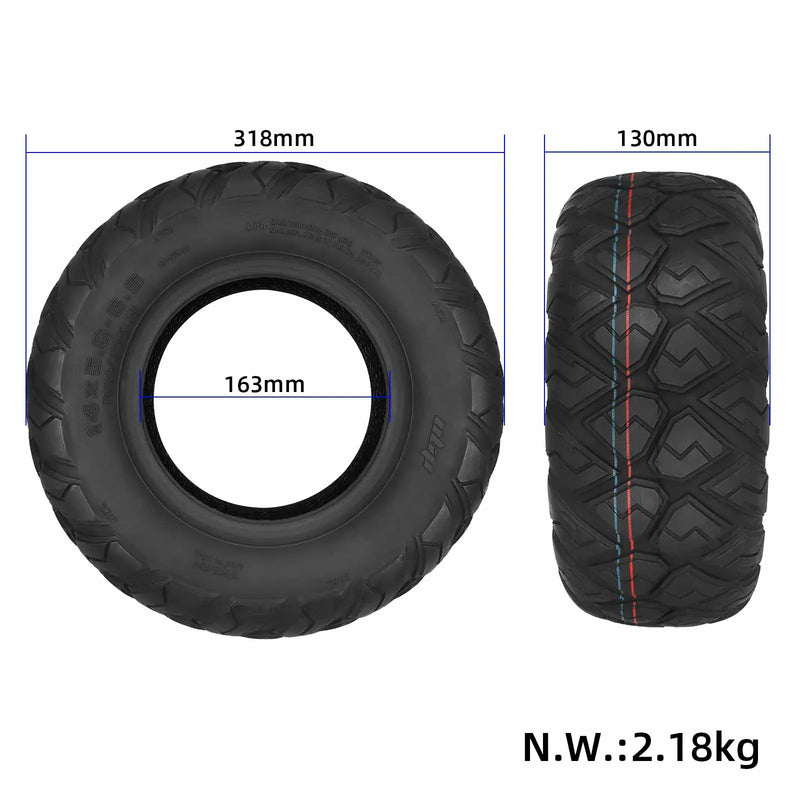 Cargue la imagen en el visor de la galería, 14x5.0-6.5 Off-Road Tubeless Tire 14 Inch Extra-Wide Vacuum Tyre for Beach Car and Kart | ULIP