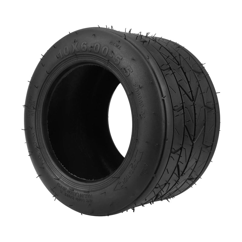 Загрузить изображение в просмотрщик галереи, 10x6.00-5.5 (10 Inch) Ultra-Wide Tubeless Tire for Mini Motorcycle & Go-Kart | ULIP