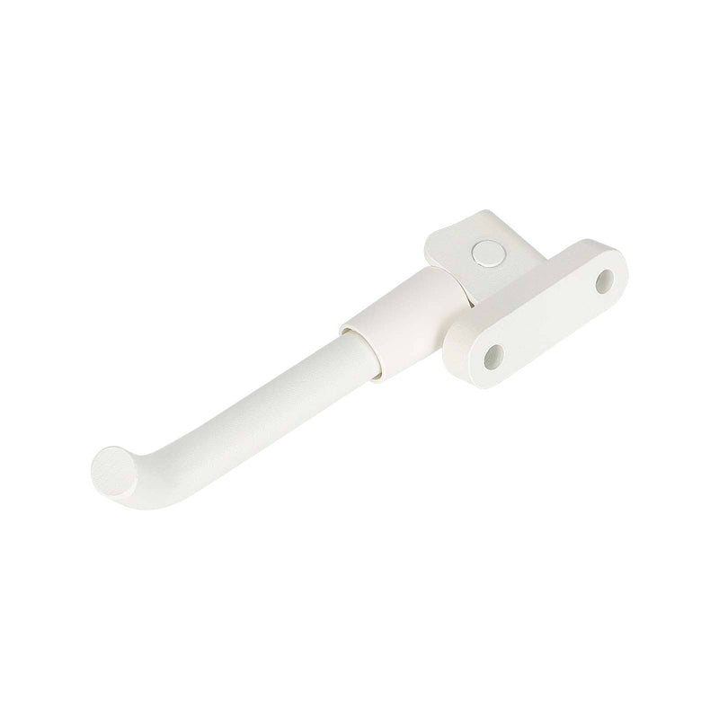 Загрузить изображение в просмотрщик галереи, White Xiaomi M365 scooter kickstand replacement part with support feet, designed for Xiaomi electric scooters including M365, 1S, Pro, and 3 models.