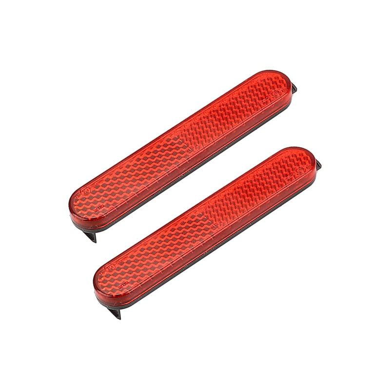 갤러리 뷰어에 이미지 로드, Reflective stickers for Xiaomi Pro 2 and 1S electric scooters, safety strips, Ulip store scooter accessories, visible in close-up image.