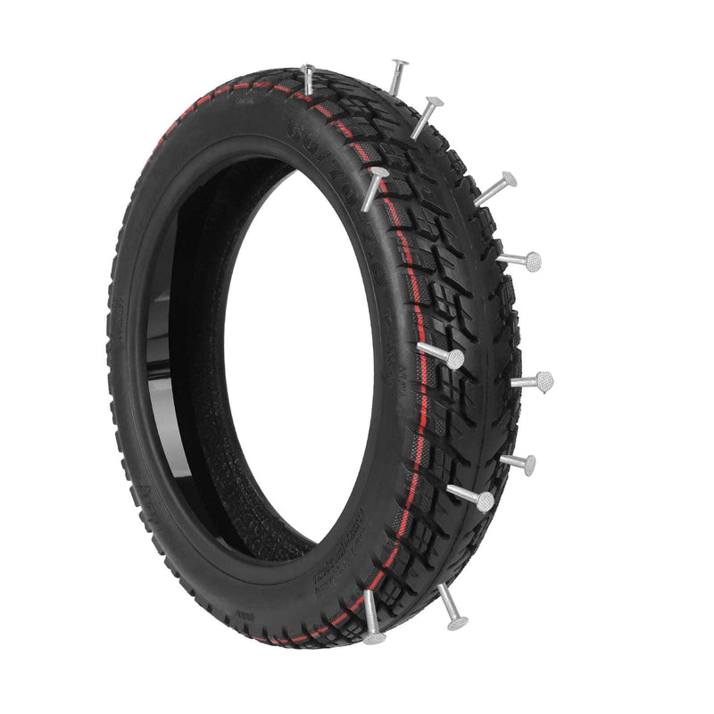 Cargue la imagen en el visor de la galería, 10 Inch 60/70-7 Off-Road Self-Repairing Tubeless Tire with Jelly Gel for Xiaomi 4 Pro & 4 Pro Max | ULIP