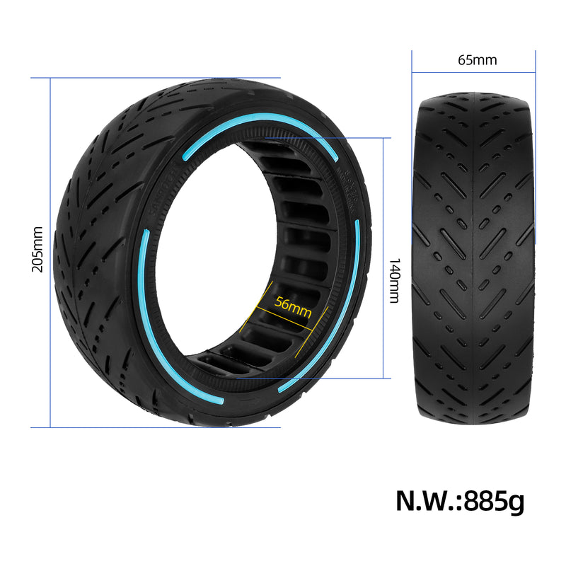 Load image into Gallery viewer, 1PCS 8.5x2.5 Solid Tire Scooter Front Rear Wheels Replacement Accessories for Dualtron Mini & Speedway Leger (Pro) scooters