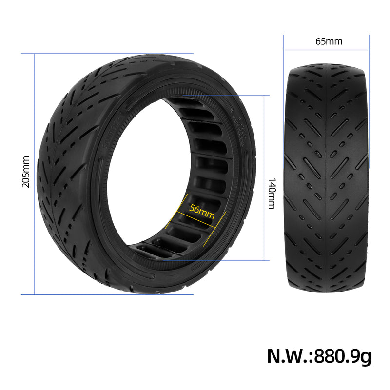 Load image into Gallery viewer, 1PCS 8.5x2.5 Solid Tire Scooter Front Rear Wheels Replacement Accessories for Dualtron Mini & Speedway Leger (Pro) scooters