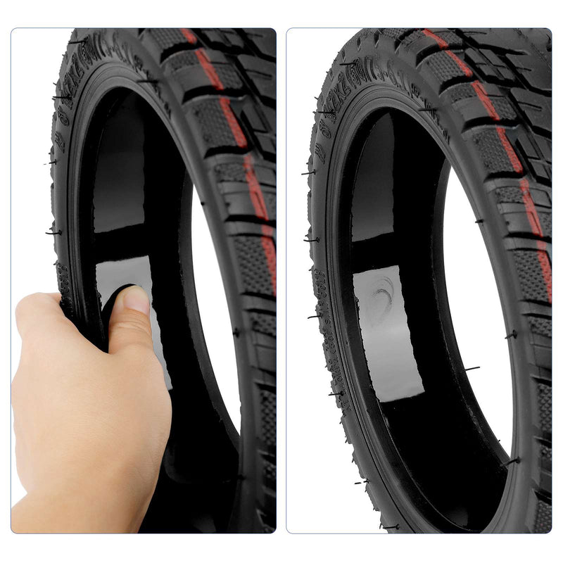 Загрузить изображение в просмотрщик галереи, Ulip 50/75-6.1 tubeless scooter tire with valve and built-in glue, compatible with Xiaomi M365 Pro, off-road 8.5 inch scooter tire