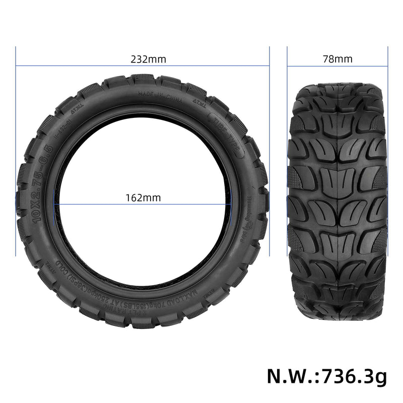 Load image into Gallery viewer, 1PCS 10*2.75-6.5 Off Road Tire for Speedway 5 Dualtron 3 electric scooter 10 inch tire