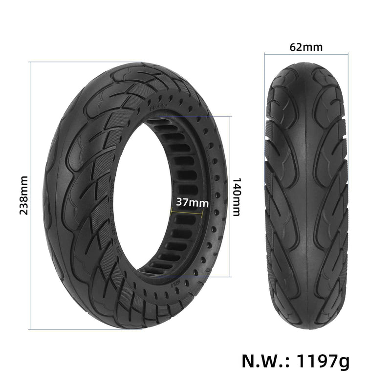 Cargue la imagen en el visor de la galería, 10x2.5 Honeycomb Solid Tire 10 Inch Shock-Absorbing Explosion-Proof Tyre | ULIP