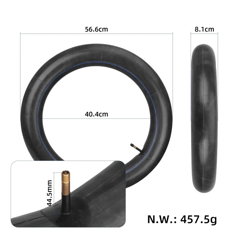 Cargue la imagen en el visor de la galería, 20x3.50/4.00 Inner Tube 20 Inch with Straight Schrader Valve for Electric Bicycle, Mountain and Snow Bike | ULIP