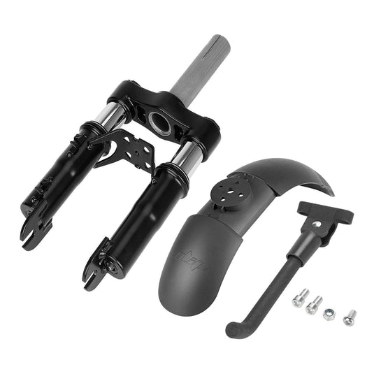 Front Suspension Kit-Shock Absorber with Kickstand-Mudguard Fender for Segway Ninebot  F20/F25/F30/F40 F40i F65 D18E D28E D38E D40X Electric Scooters