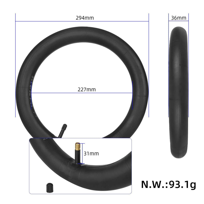 Chargez l'image dans la visionneuse de la galerie, 12 Inch 12x1.75 / 12x2.125 Thickened Inner Tube with AV Valve for Children's Bicycle & Stroller | ULIP
