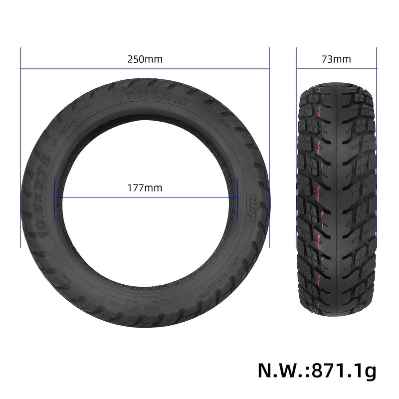 Chargez l'image dans la visionneuse de la galerie, 10.5x2.75 Tubeless Tire 10.5 Inch Vacuum Tyre for Segway Ninebot P65 P100 P100S P100SU | ULIP